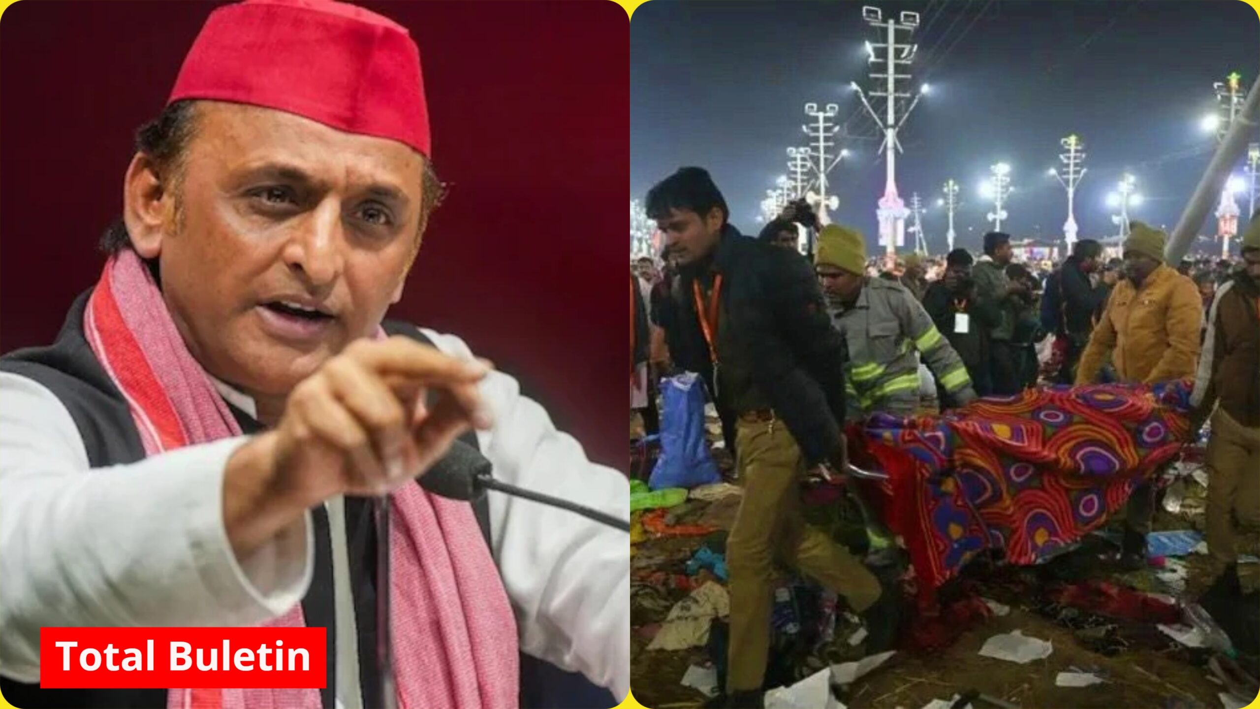Akhilesh Yadav reaction Mahakumbh
