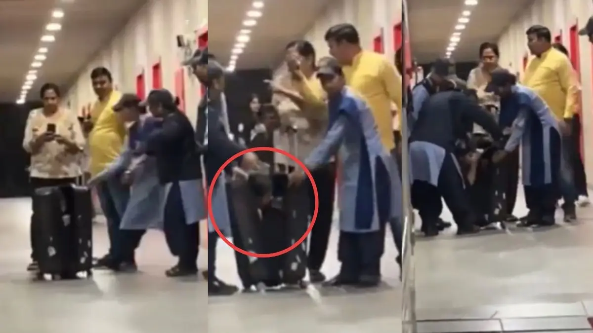 Girlfriend in Suitcase Video Viral
